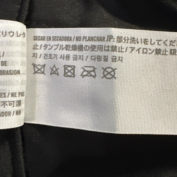 Abercrombie & Fitch Womens Black Small Paperbag 90's Straight Faux Leather Pants - Picture 8 of 11